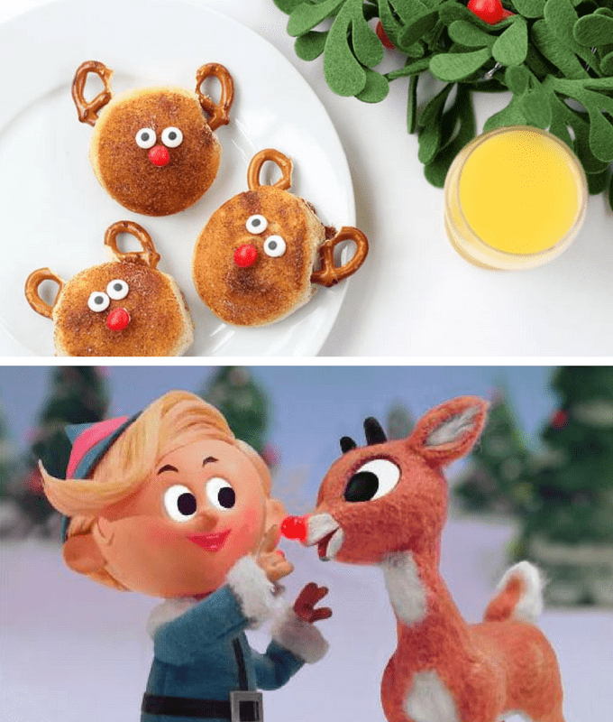 Christmas movies and TV shows fun food pairings -- Rudolph the Red-Nosed Reindeer