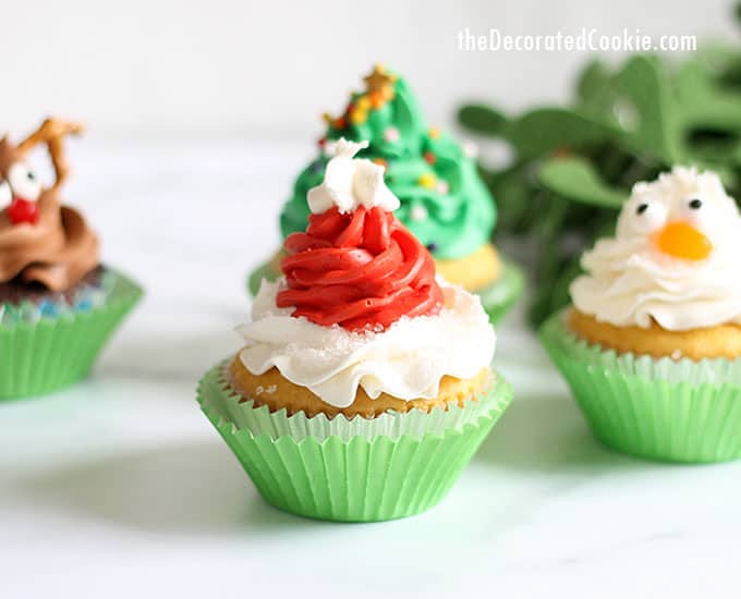 Christmas cupcake ideas