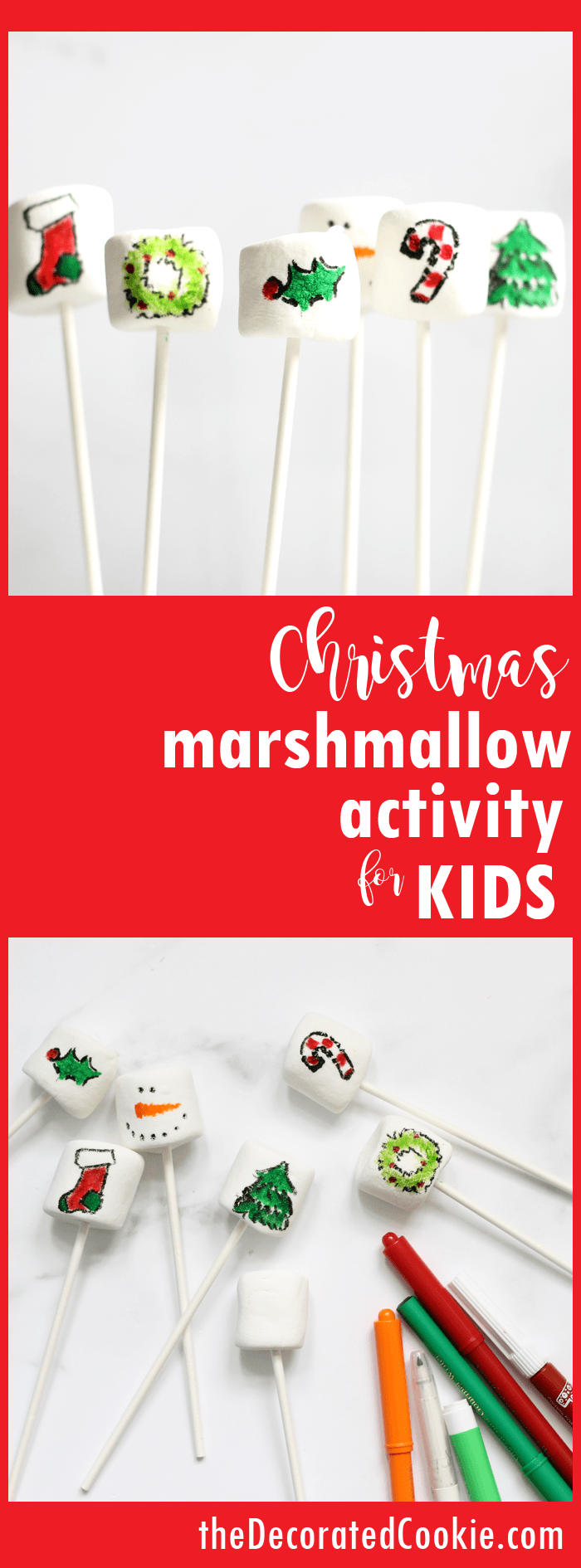 christmas marshmallow drawings 