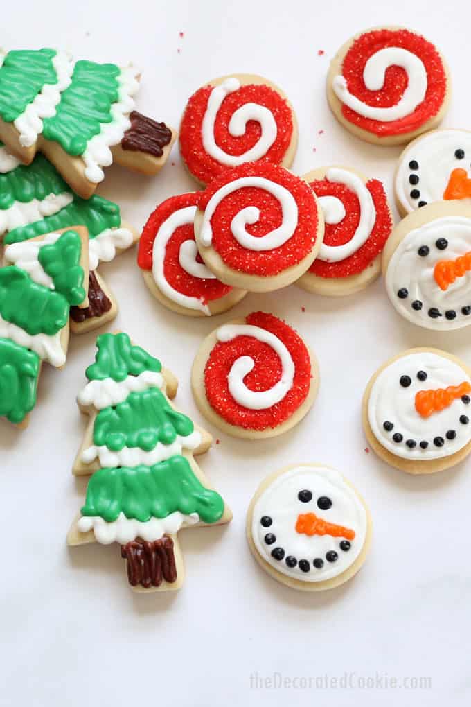 Decorated Christmas Cookies No Fail Cut Out Cookie And Royal Icing Recipes