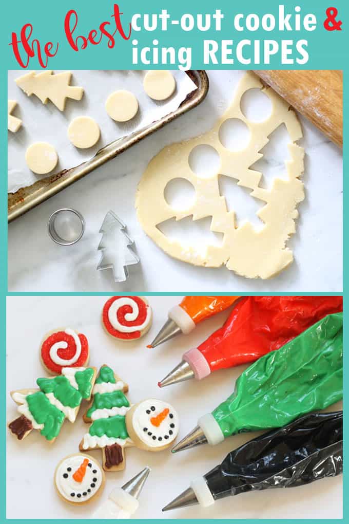 Decorated Christmas cookies, no-fail cut-out cookie and ...