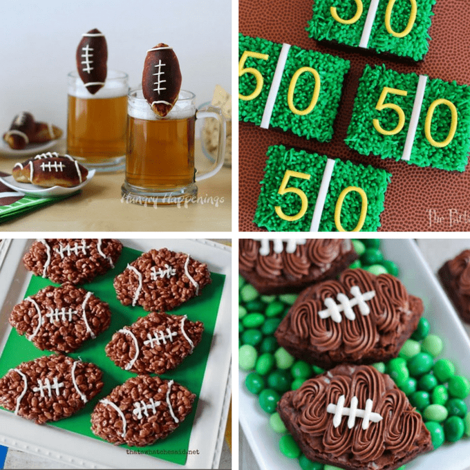 football themed recipes