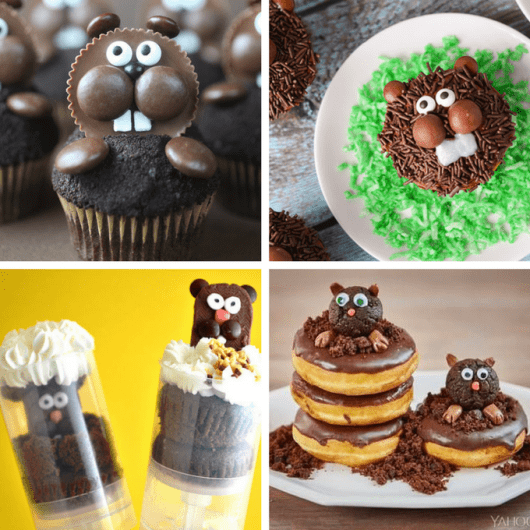 A roundup of 12 Groundhog Day fun food ideas to celebrate