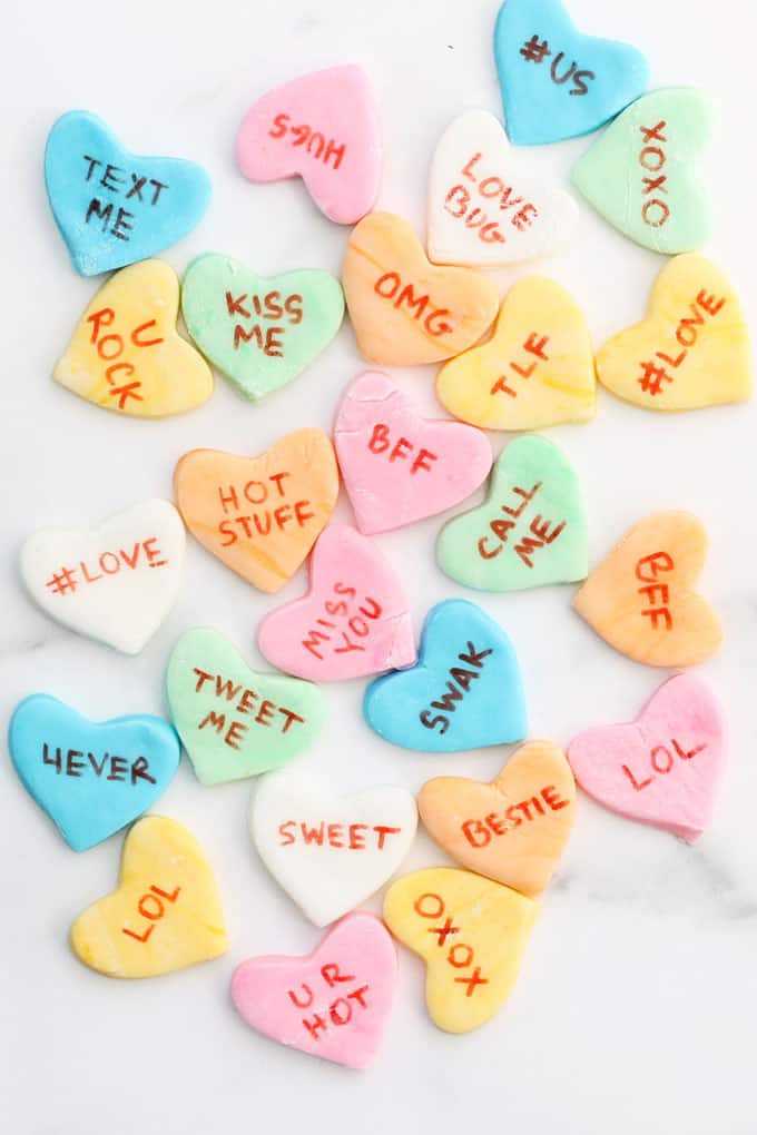 Personalized conversation shop heart candy