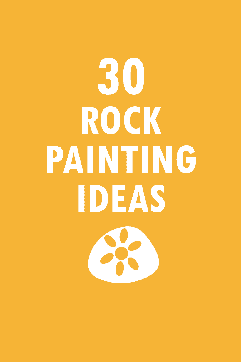 30 rock painting ideas