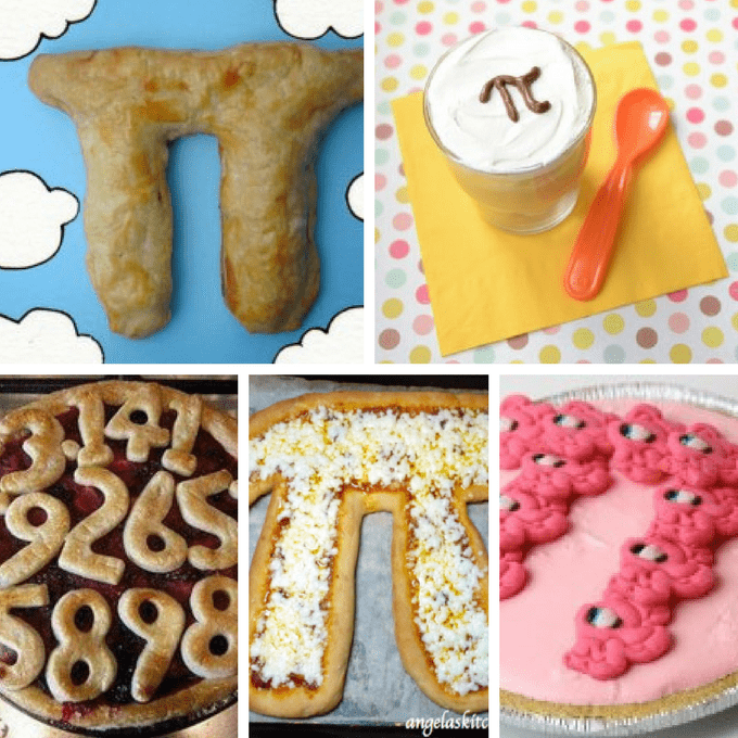 fun food ideas for Pi Day, celebrating May 14th with fun food