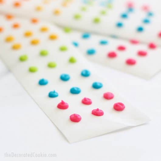 how to make homemade candy buttons with royal icing video recipe