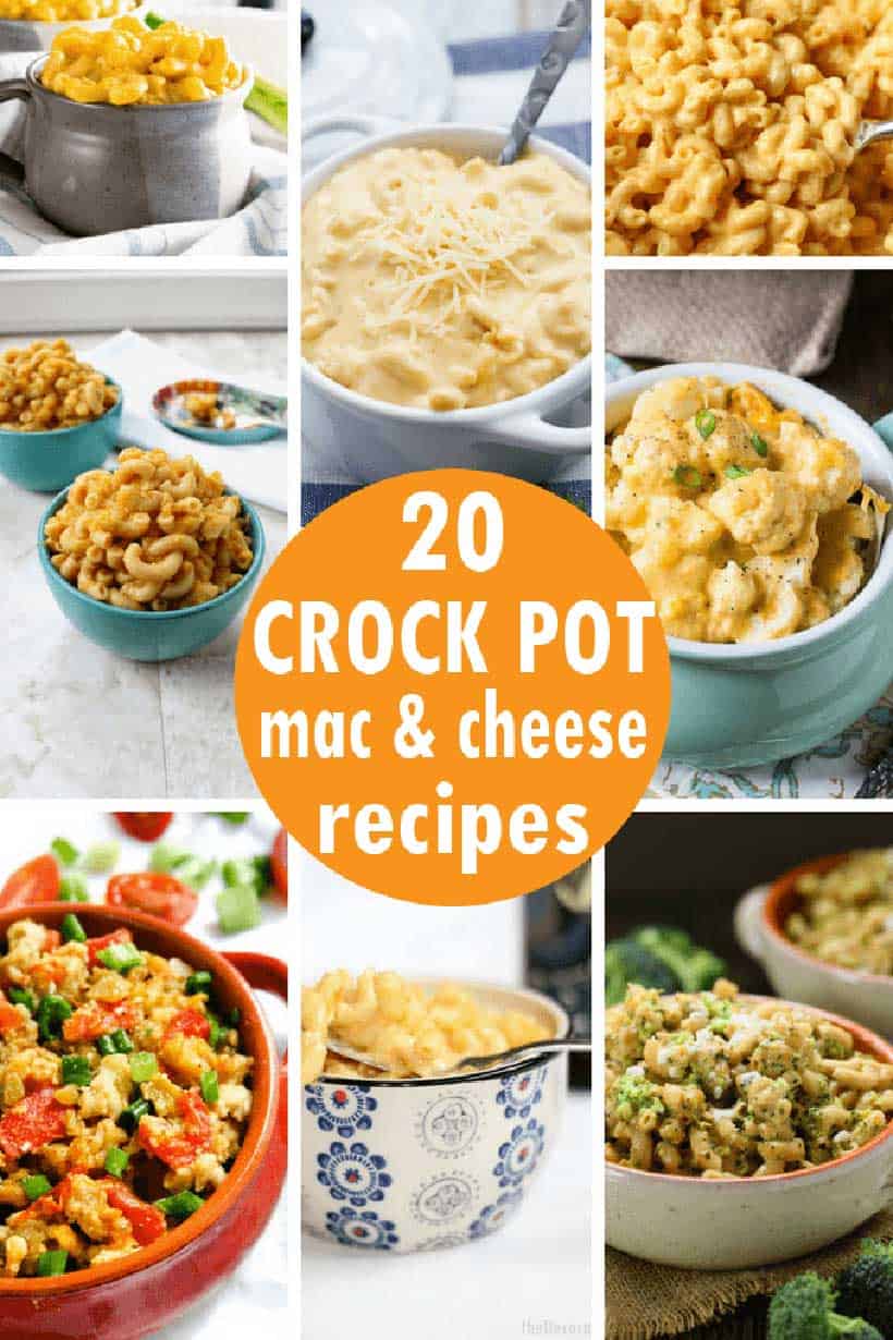 Crock Pot Mac and Cheese - Brown Eyed Baker