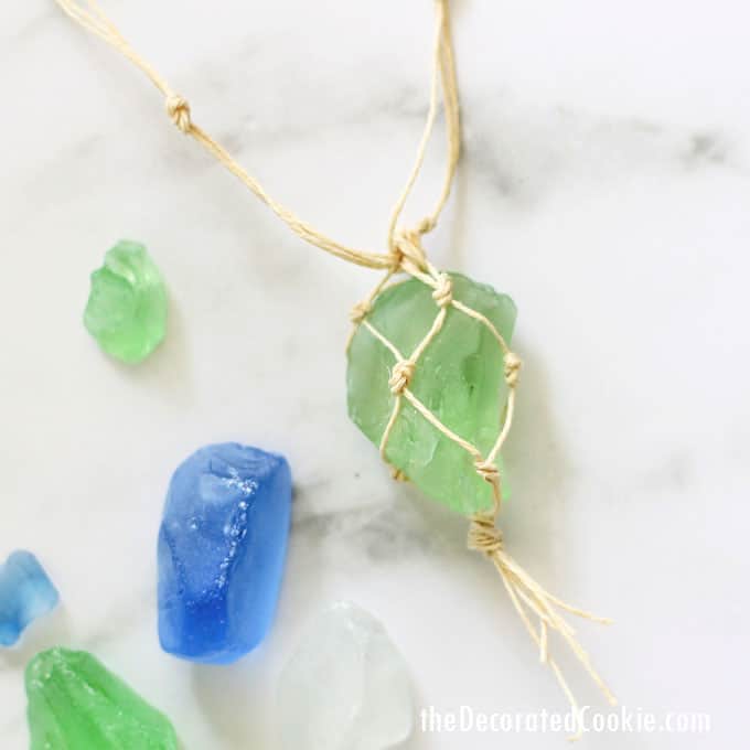 Sea glass jewelry 