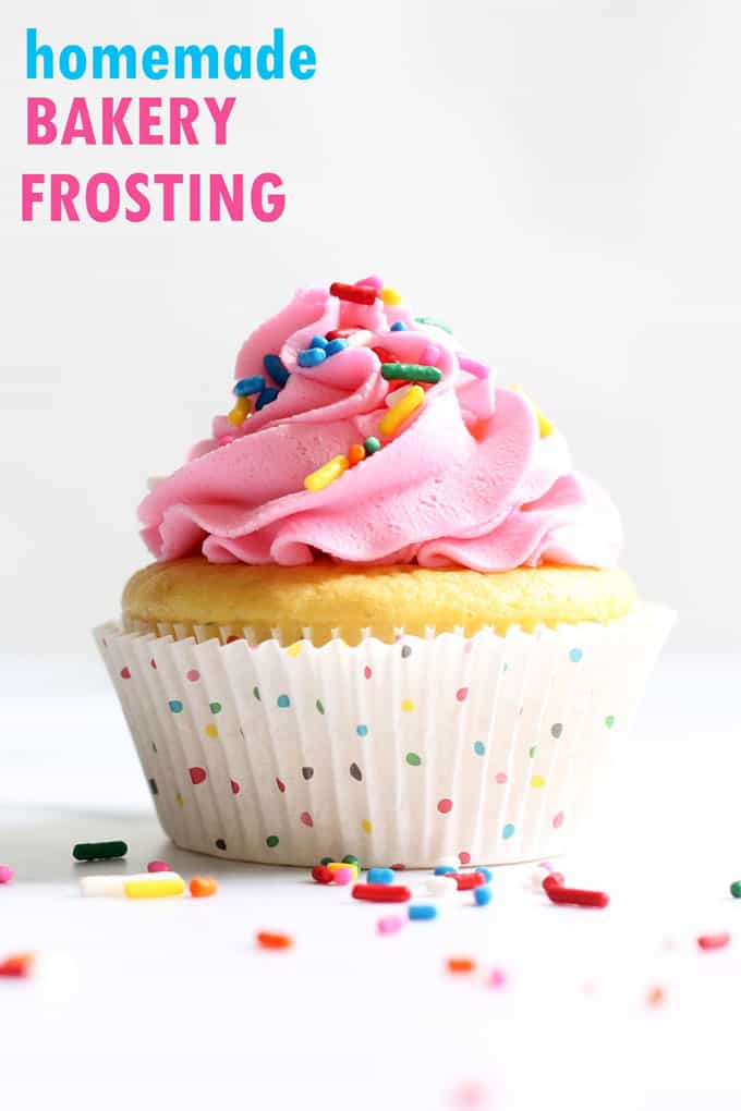 BAKERY FROSTING RECIPE: how to make grocery store cake frosting