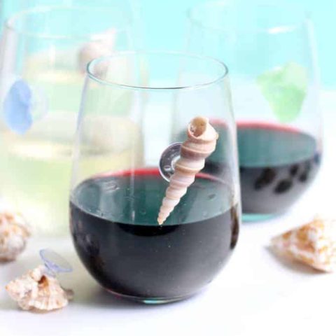 wine charms for stemless wine glasses Drink Name Tags, Wine Charm for Stemless Glassware main image 1