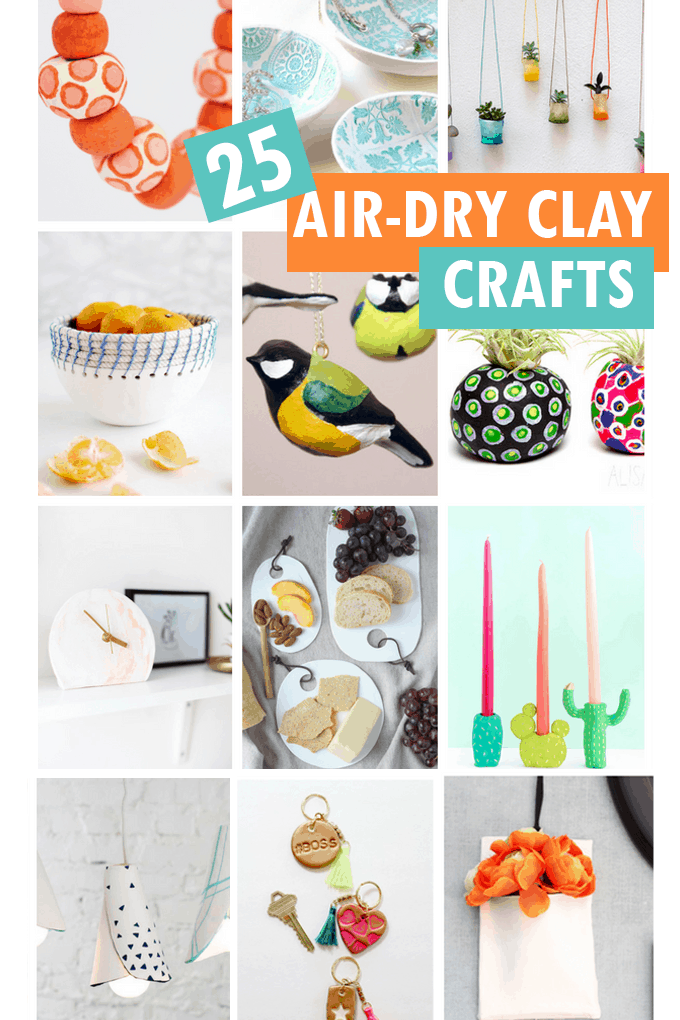 Clay Craft Ideas A Roundup Of Air Dry Clay Projects For Adults