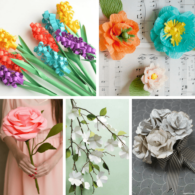 30 of the best PAPER FLOWER tutorials the decorated cookie