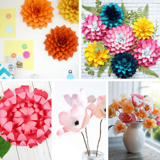 30 of the best PAPER FLOWER tutorials -- the decorated cookie