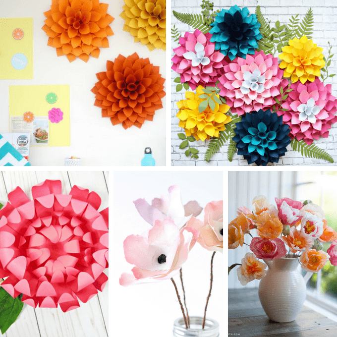 Paper Flower Decor Ideas