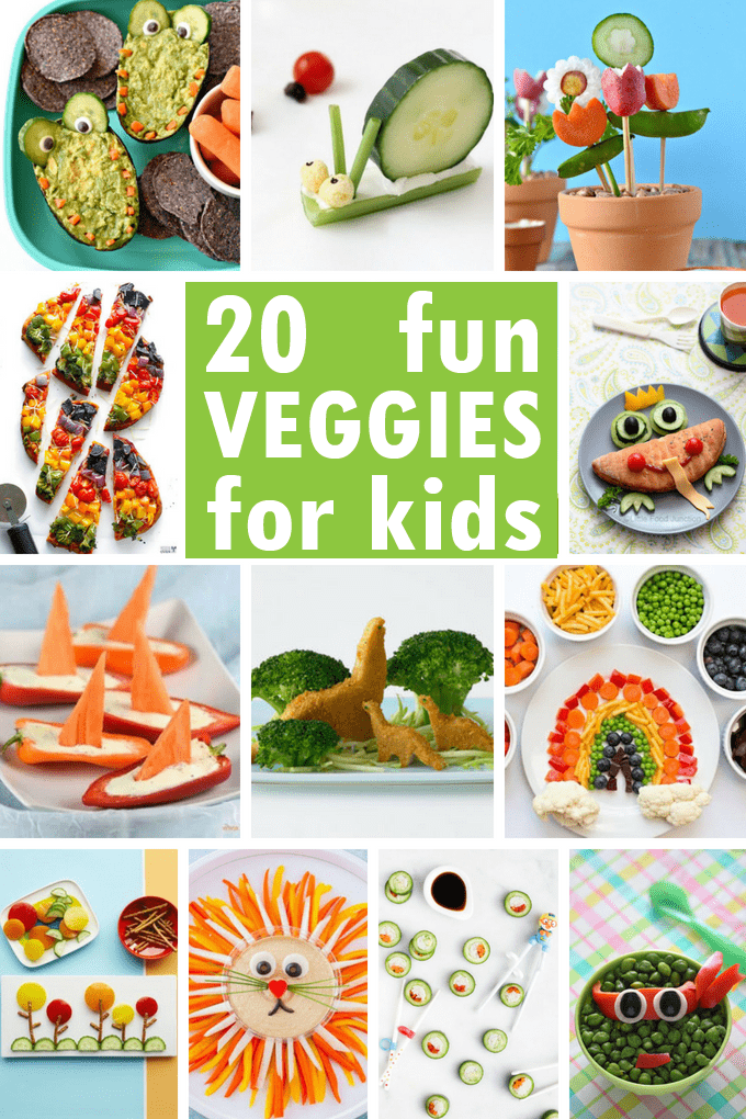 fun veggies for kids 