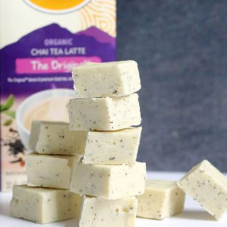 #Ad  This CHAI TEA FUDGE has all the flavors of fall, with chai spices and black tea, but it is so easy to make in the microwave with only three ingredients. @Oregonchai #OregonChaiMeTime #Walmart  #chaitea #fudge #easyfudgerecipe #threeingredient #chaitealatte #spicedfudge #falldessert