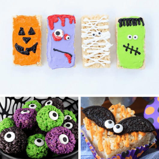 HALLOWEEN RICE KRISPIE TREATS 15 of the BEST cereal treat ideas
