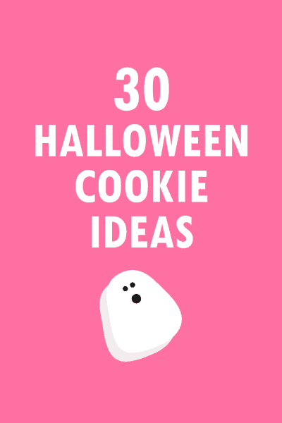 30 Halloween cookies