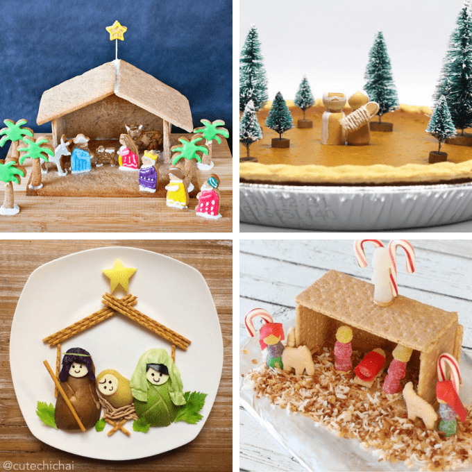 Download Nativity Crafts And Fun Food Ideas For Christmas PSD Mockup Templates