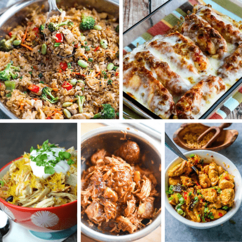 INSTANT POT CHICKEN recipes -- a roundup of easy dinner ideas