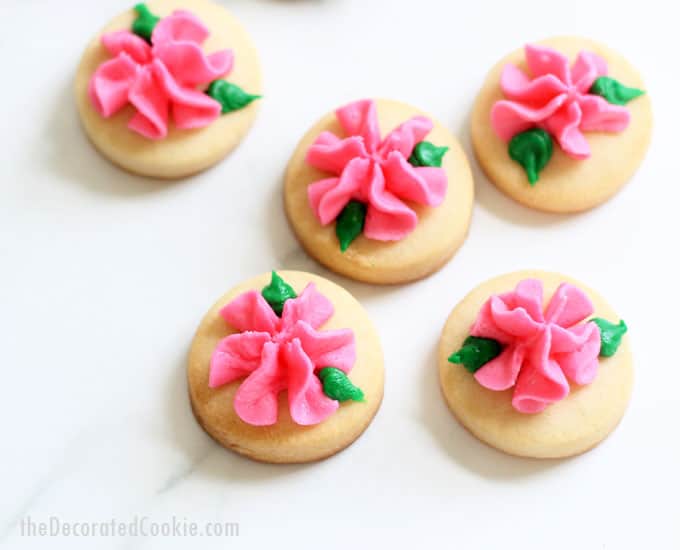 MINI ROSE COOKIES 