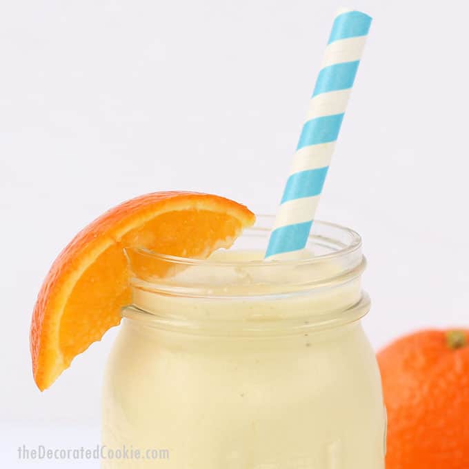 This healthy COPYCAT ORANGE JULIUS RECIPE tastes even better than the original shopping mall favorite. Combine orange, milk, and vanilla. Video. 