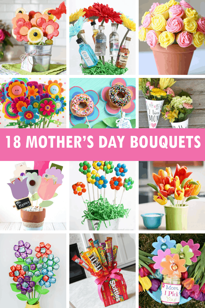 18 Diy Mothers Day Bouquets Unique Handmade T Ideas