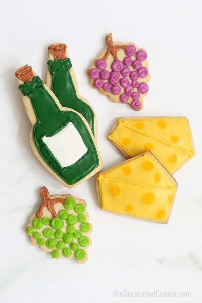 wine and cheese cookies