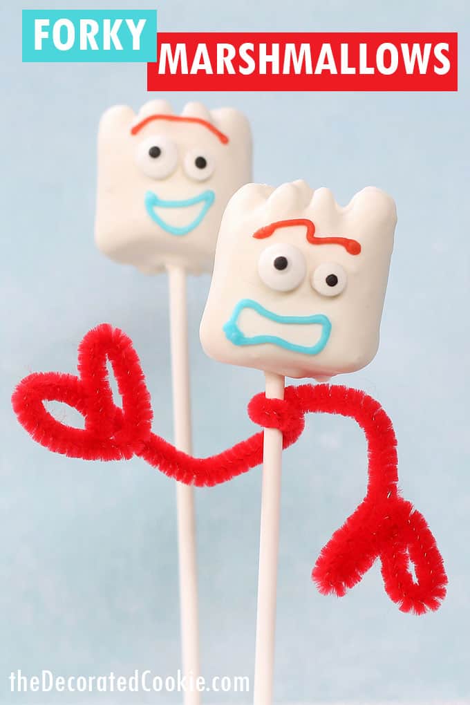 forky toy story marshmallows