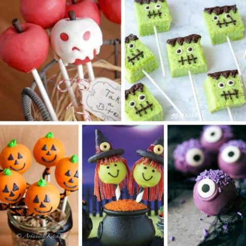 15 HALLOWEEN CAKE POPS -- Awesome tutorials for Halloween treats.