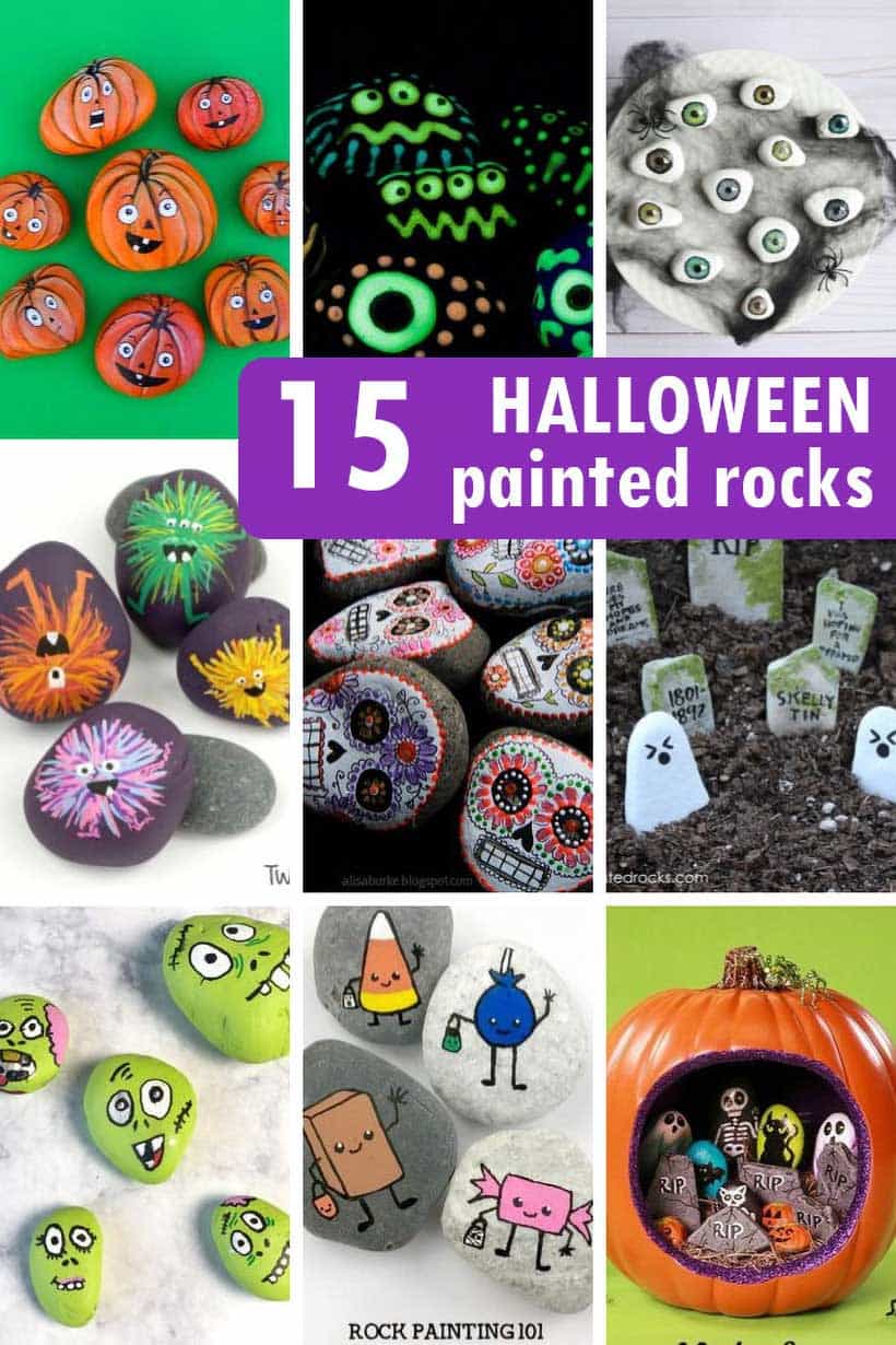 How to make Glow in the Dark Painted Rocks - Rock Painting 101