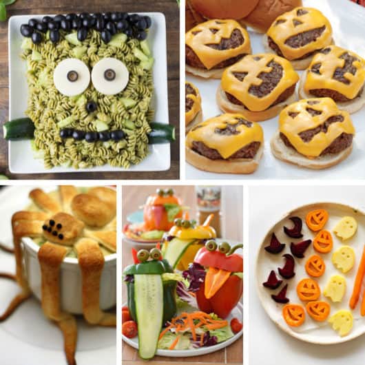 25 HALLOWEEN DINNER IDEAS For Kids Or Your Halloween Party.