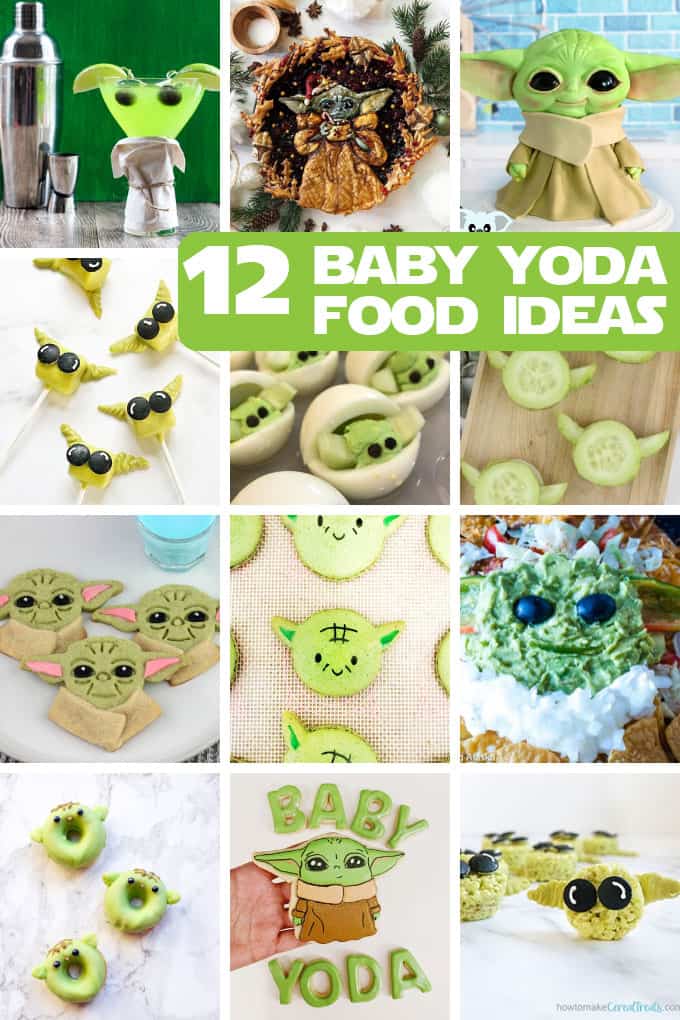 BABY YODA FOOD IDEAS -- A roundup for your Star Wars party