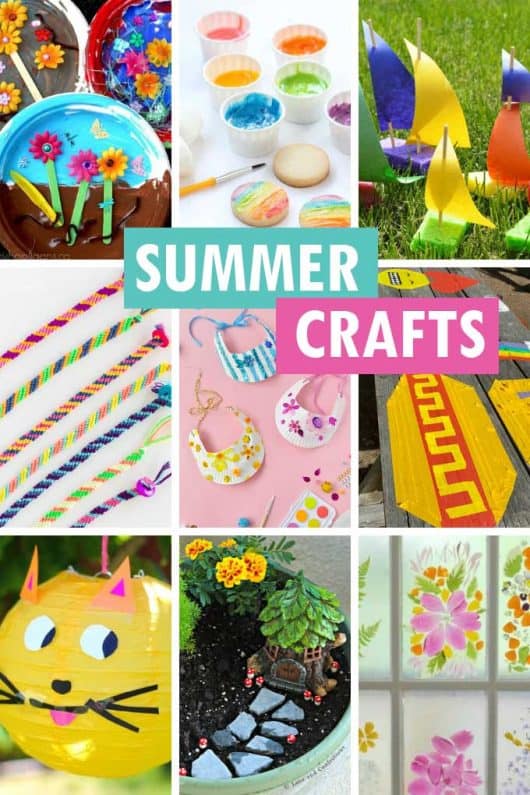 50 SUMMER ACTIVITIES FOR KIDS --DIY sprinklers, crafts, activities.