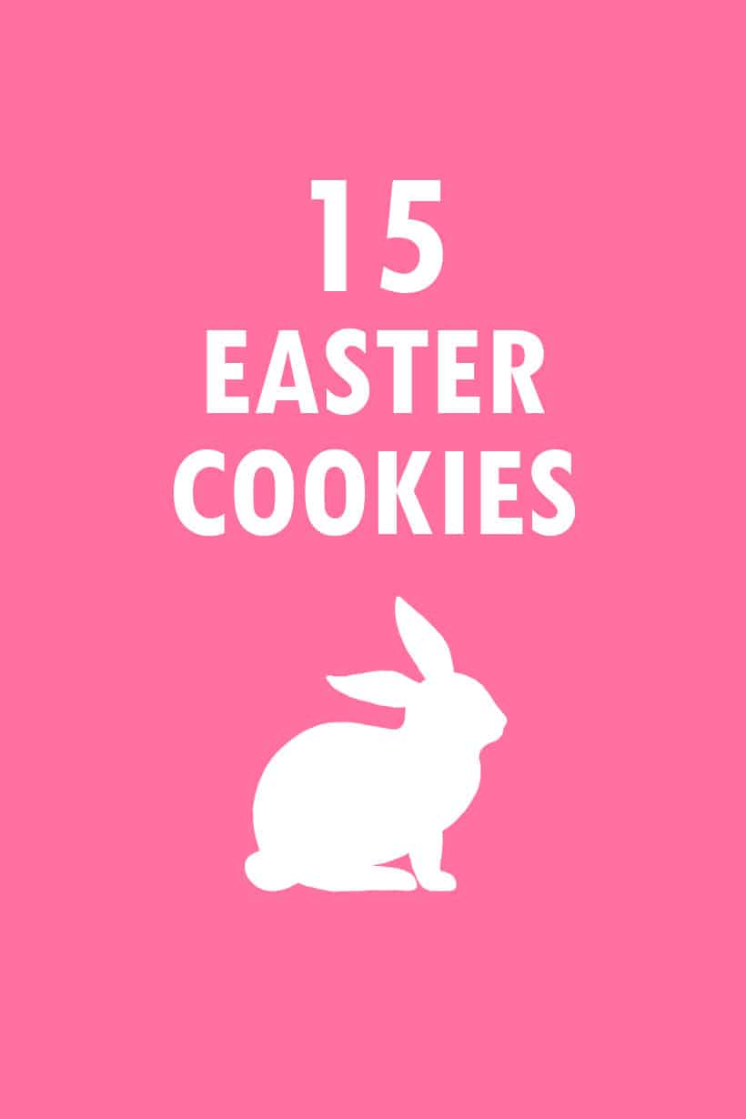 EASTER COOKIES -- a roundup of 15 clever decorated cookies.