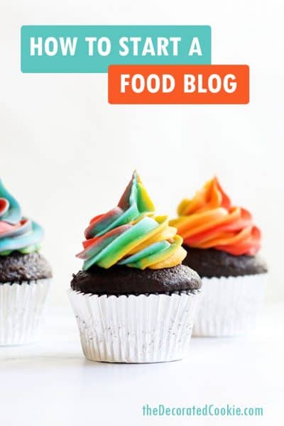 How to start a food blog -- blogging 101