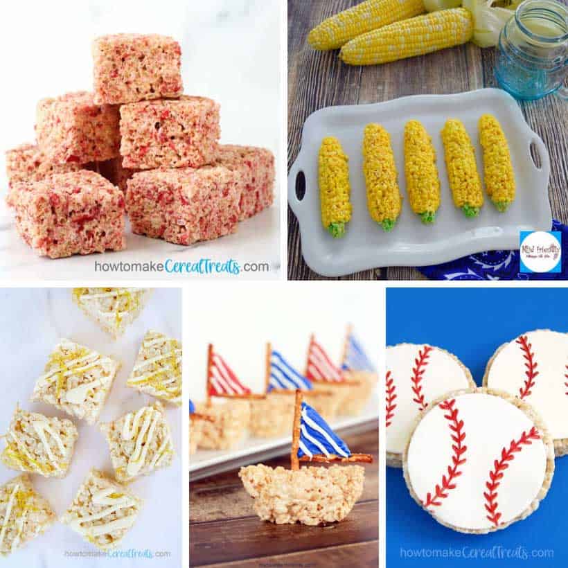 fun Rice Krispie treats for summer